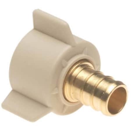 Conbraco Industries Conbraco APXFB1212S Adapter PEX 0.5 Brass Female Swivel 7003379